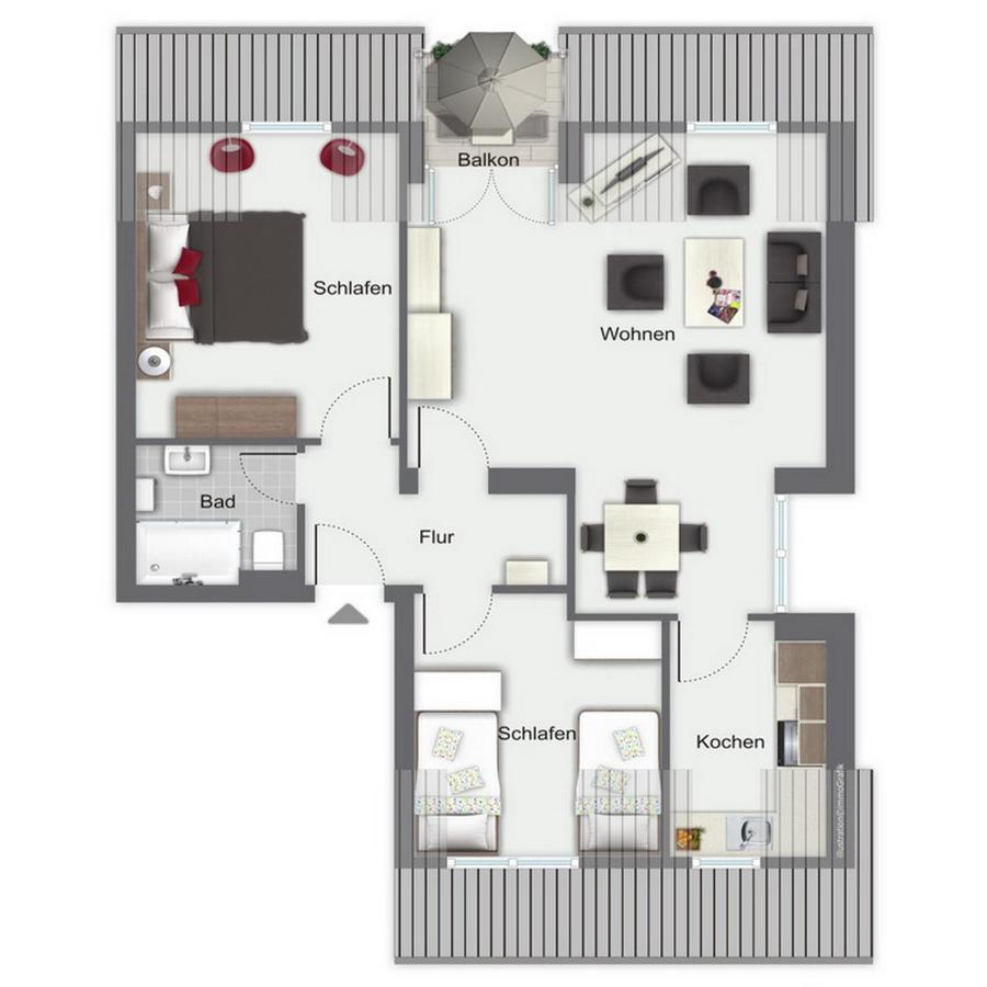 Suennslag Wohnung 068 ボルテンハーゲン エクステリア 写真